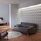 Ekena Millwork Richmond EnduraWall Decorative 3D Wall Panel, White, 19 5/8"W x 19 5/8"H WP20X20RIWH - alternate 9